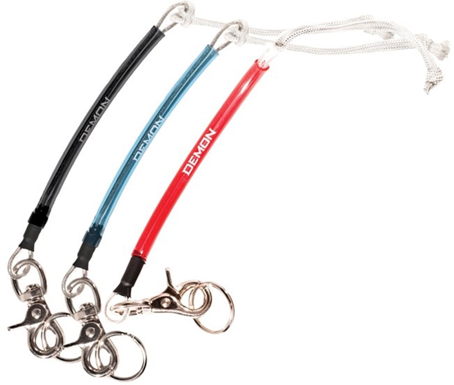 Demon Profile Snowboard Leash, Blue